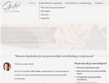 Tablet Screenshot of gauthiercoaching.be